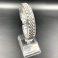 دستبند استیل رولکس نقره ای