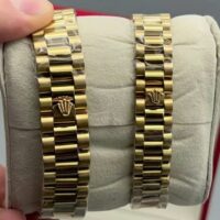 ساعت رولکس دیت جاست | طلایی ست زنانه و مردانه Rolex