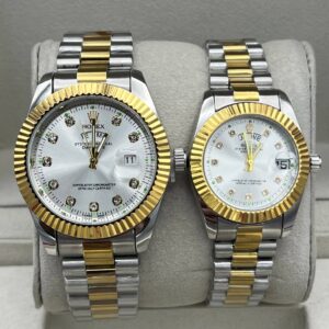 ساعت رولکس دیت جاست | 2رنگ ست زنانه و مردانه Rolex