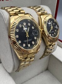 ساعت رولکس دیت جاست | طلایی ست زنانه و مردانه Rolex