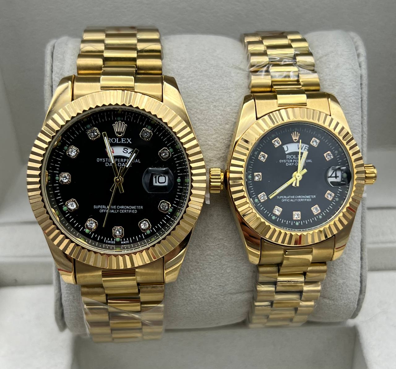 ساعت رولکس دیت جاست | طلایی ست زنانه و مردانه Rolex
