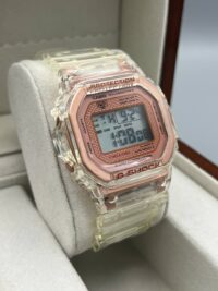 ساعت جی شاک شیشه ای قهوه ای | G SHOCK