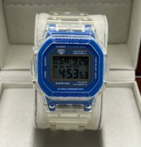 ساعت جی شاک شیشه ای آبی | G SHOCK