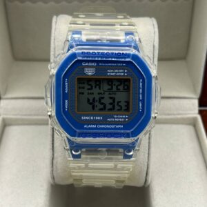 ساعت جی شاک شیشه ای آبی | G SHOCK