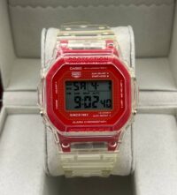 ساعت جی شاک شیشه ای قرمز | G SHOCK