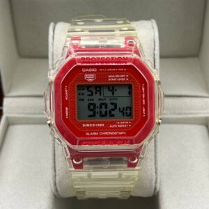 ساعت جی شاک شیشه ای قرمز | G SHOCK