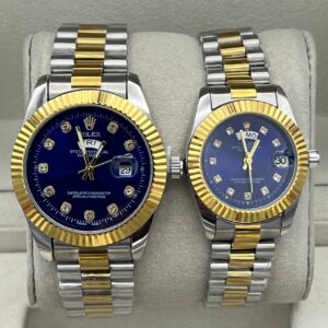 ساعت رولکس دیت جاست | 2 رنگ ست زنانه و مردانه Rolex