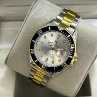 ساعت رولکس ساب مارینر مردانه | طلایی نقره ای | SUBMARINER
