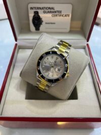 ساعت رولکس ساب مارینر مردانه | طلایی نقره ای | SUBMARINER