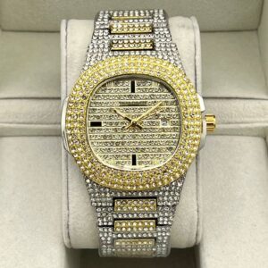 ساعت پتک فیلیپ فول نگین 2 رنگ مردانه | PATEK PHILIPPE