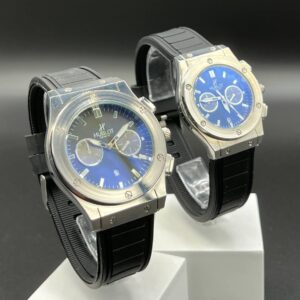 ساعت هابلوت مشکی مردانه | بدنه استیل | HUBLOT