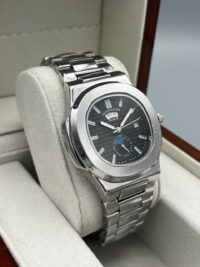 ساعت پتک فیلیپ | مردانه نقره ای patek philippe