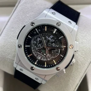 ساعت هابلوت اسکلتون مردانه Hublot | نقره ای