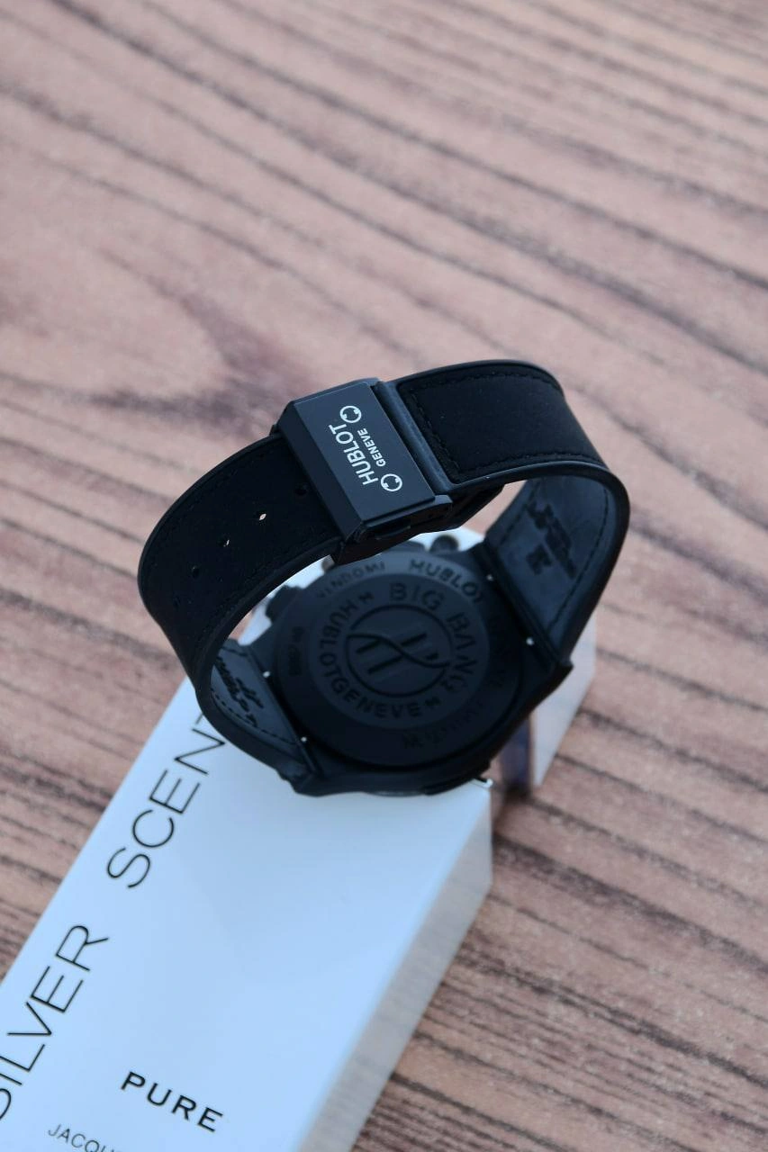 ساعت هابلوت اسکلتون مردانه Hublot | مشکی - Image 6