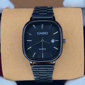 ساعت کاسیو الد مانی مربعی کامل مشکی | مردانه