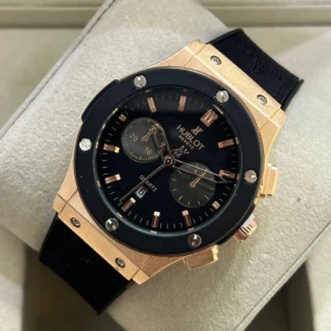 ساعت هابلوت اسکلتون مردانه Hublot | طلایی مشکی