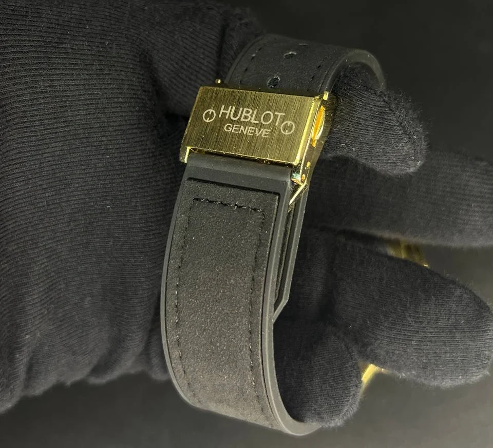 ساعت هابلوت اسکلتون مردانه Hublot | طلایی مشکی - Image 2