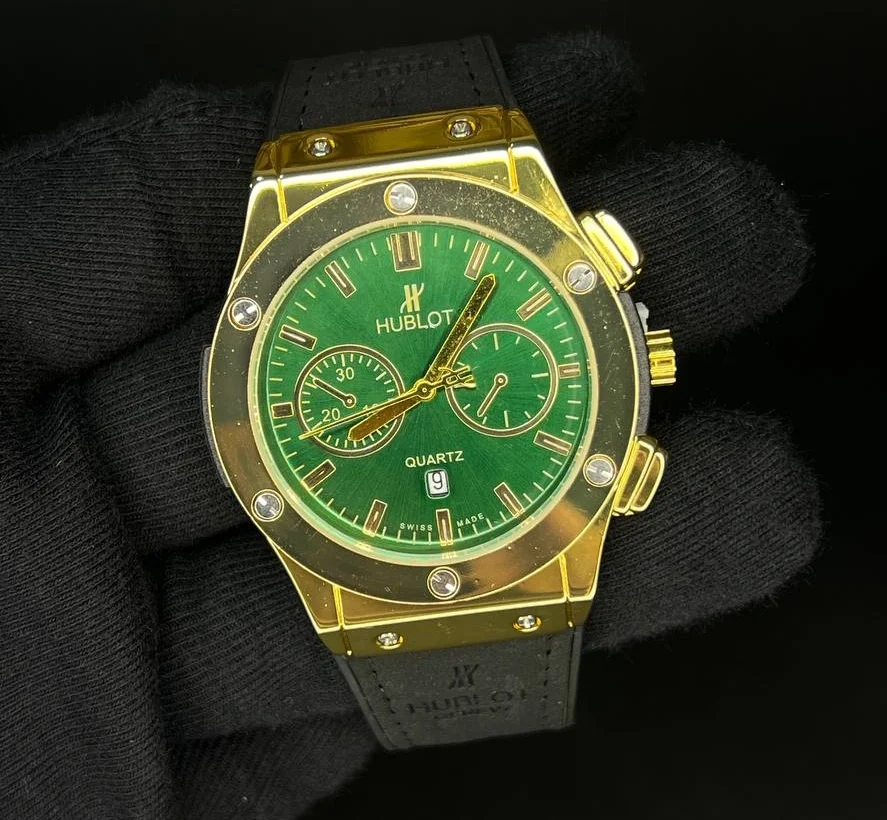 ساعت هابلوت بیگ بنگ مردانه Hublot | طلایی سبز