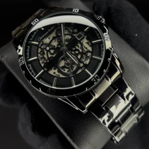 ساعت کریستین آردن مردانه کامل مشکی | طرح اتوماتیک