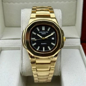 ساعت پتک فیلیپ مردانه ناتیلوس | طلایی PATEK PHILIPE