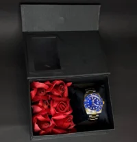 باکس ساعت لوکس بزرگ مشکی