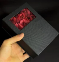باکس ساعت لوکس بزرگ مشکی
