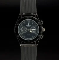 ساعت هابلوت طرح 3 موتوره زنانه hublot | مشکی