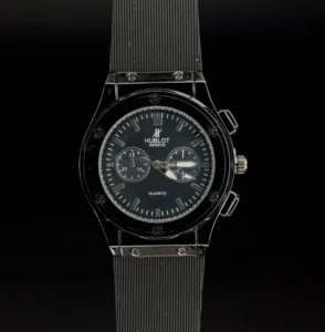 ساعت هابلوت طرح 3 موتوره زنانه hublot | مشکی