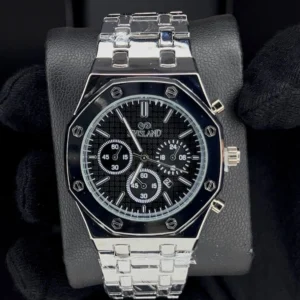 ساعت سوییس لند مردانه | نقره ای طرح ap