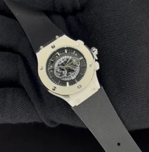 هابلوت اسکلتون زنانه استیل hublot | نقره ای