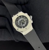 هابلوت اسکلتون زنانه استیل hublot | نقره ای