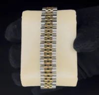 دستبند رولکس اورجینال | بند دو رنگ Rolex