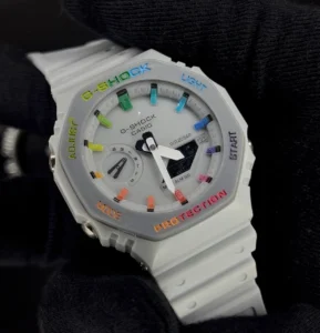 کاسیو جی شاک 2100 مردانه ژاپن | خاکستری G SHOCK