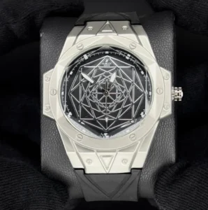 هابلوت عنکبوتی مردانه | hublot نقره ای