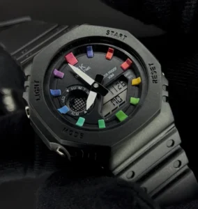 کاسیو جی شاک 2100 مردانه ژاپن | مشکی رنگی G SHOCK