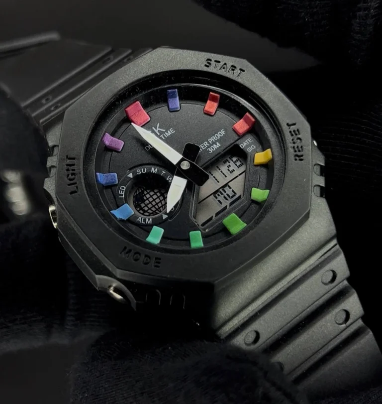 کاسیو جی شاک 2100 مردانه ژاپن | مشکی رنگی G SHOCK