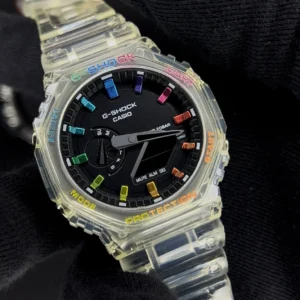 کاسیو جی شاک 2100 مردانه ژاپن | شیشه ای بیرنگ G SHOCK