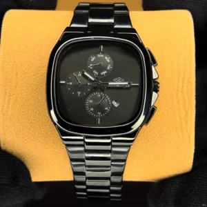 ساعت الگانس مربعی مشکی مردانه | Elegance کیفیت درجه یک