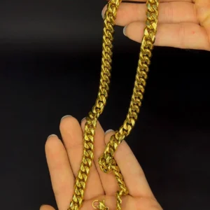 گردنبند کارتیر درجه یک اورجینال مردانه طلایی | Cartir