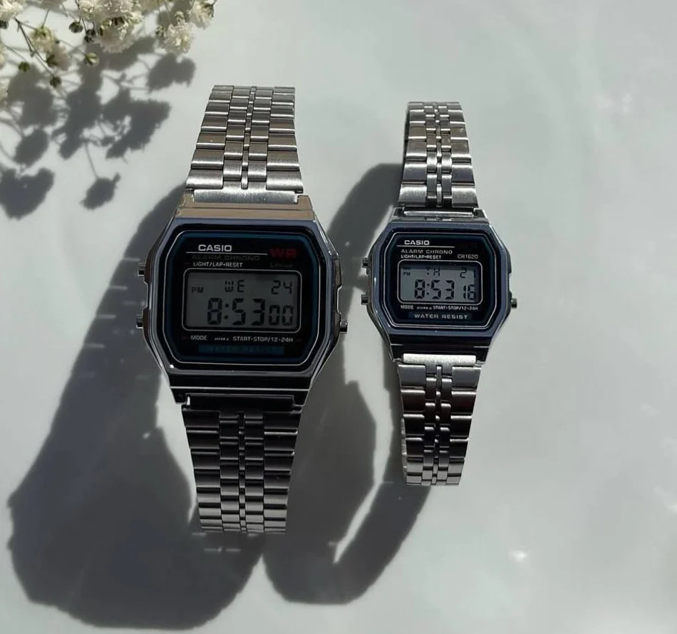 ست کاسیو نوستالژی زنانه مردانه | درجه یک | CASIO