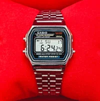 کاسیو نوستالژی مردانه نقره ای | کیفیت درجه یک | Casio