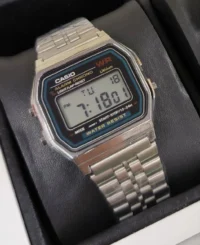 کاسیو نوستالژی مردانه نقره ای | کیفیت درجه یک | Casio